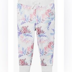 JANIE and JACK x DISNEY Disney The Little Mermaid French Terry Graphic Joggers